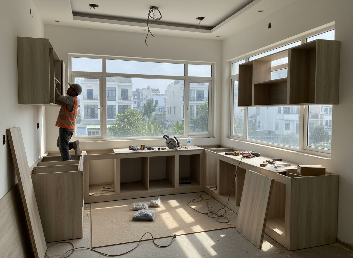 Thi Cong Noi That Nha Pho Binh Thanh 04 Thi Cong Noi That Nha Pho Binh Thanh 04