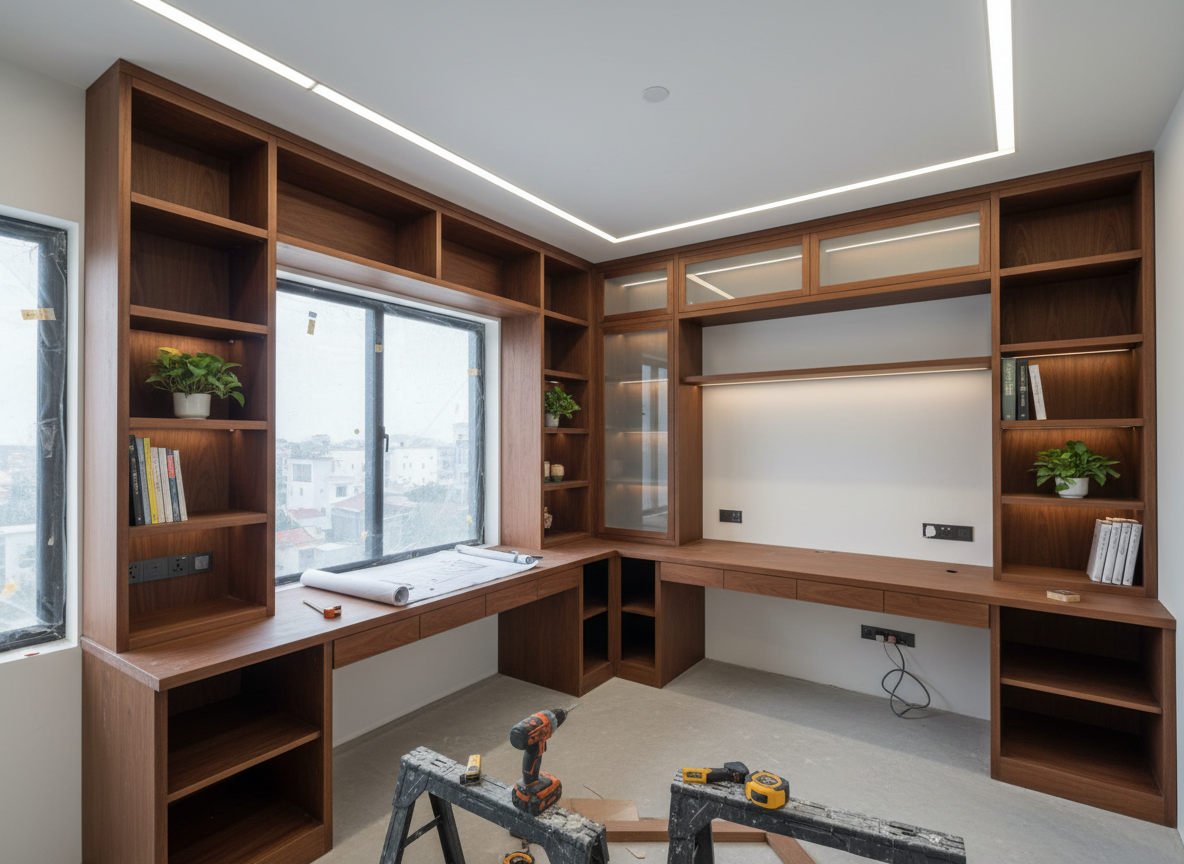 Thi Cong Noi That Nha Pho Go Vap 05