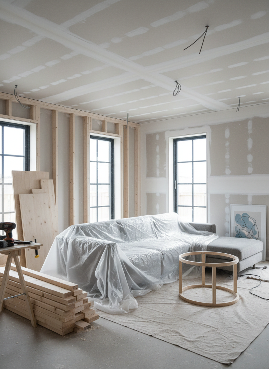 Thi Cong Noi That Nha Pho Phong Cach Bac Au 06