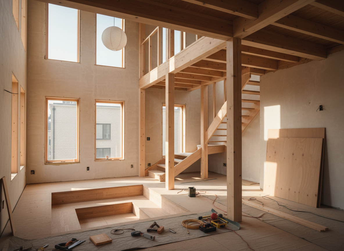 Thi Cong Noi That Nha Pho Phong Cach Japandi 04 Thi Cong Noi That Nha Pho Phong Cach Japandi 04