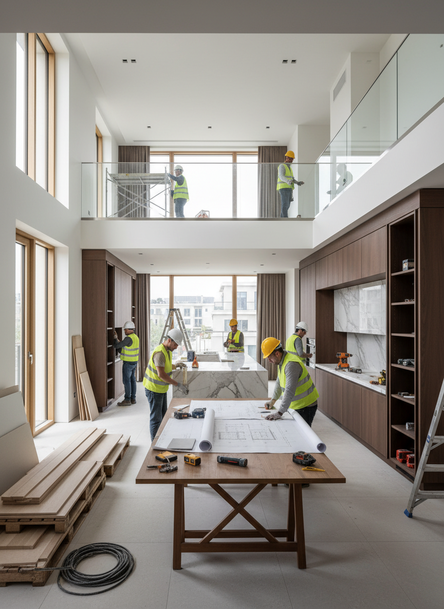 Thi Cong Noi That Nha Pho Phong Cach Luxury 02 Thi Cong Noi That Nha Pho Phong Cach Luxury 02