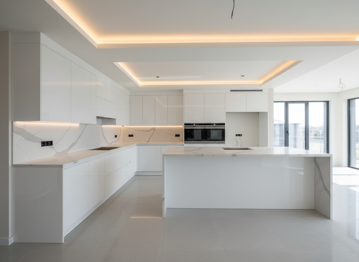 Thi Cong Noi That Phong Bep Biet Thu 01