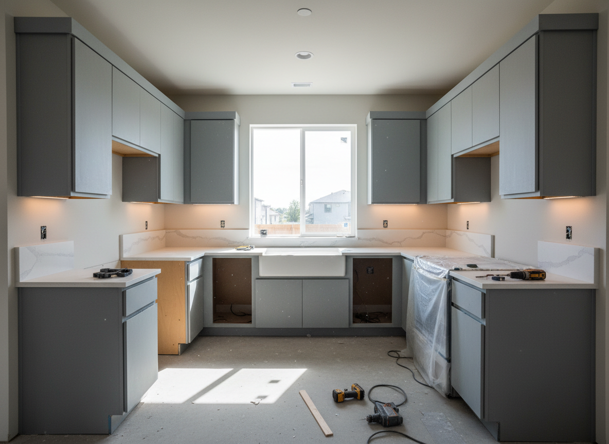 Thi Cong Noi That Phong Bep Nha Pho 4