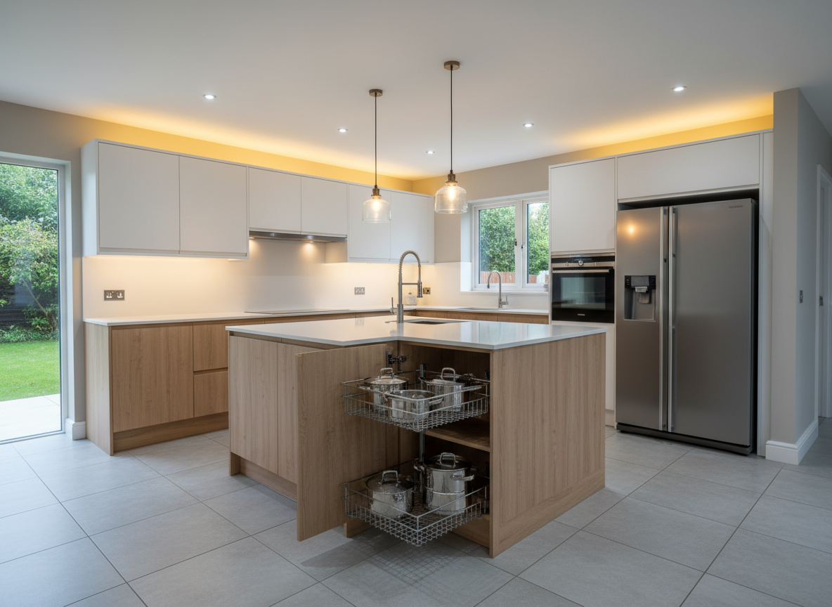 Thi Cong Noi That Phong Bep Nha Pho