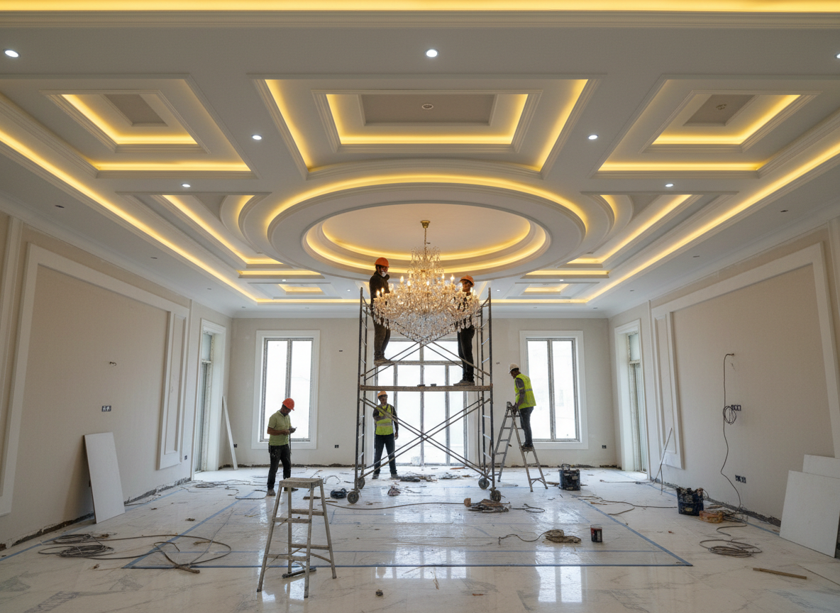 Thi Cong Noi That Phong Khach Biet Thu 05