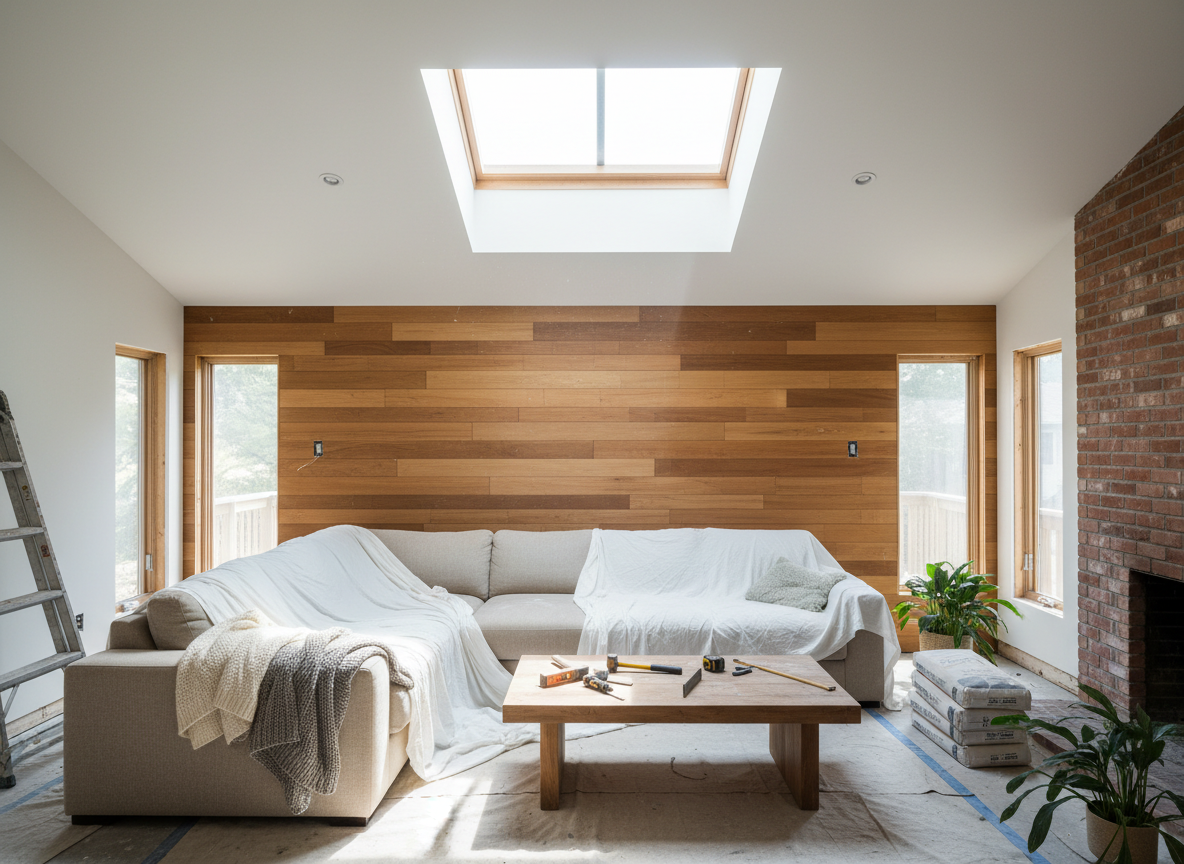 Thi Cong Noi That Phong Khach Nha Pho