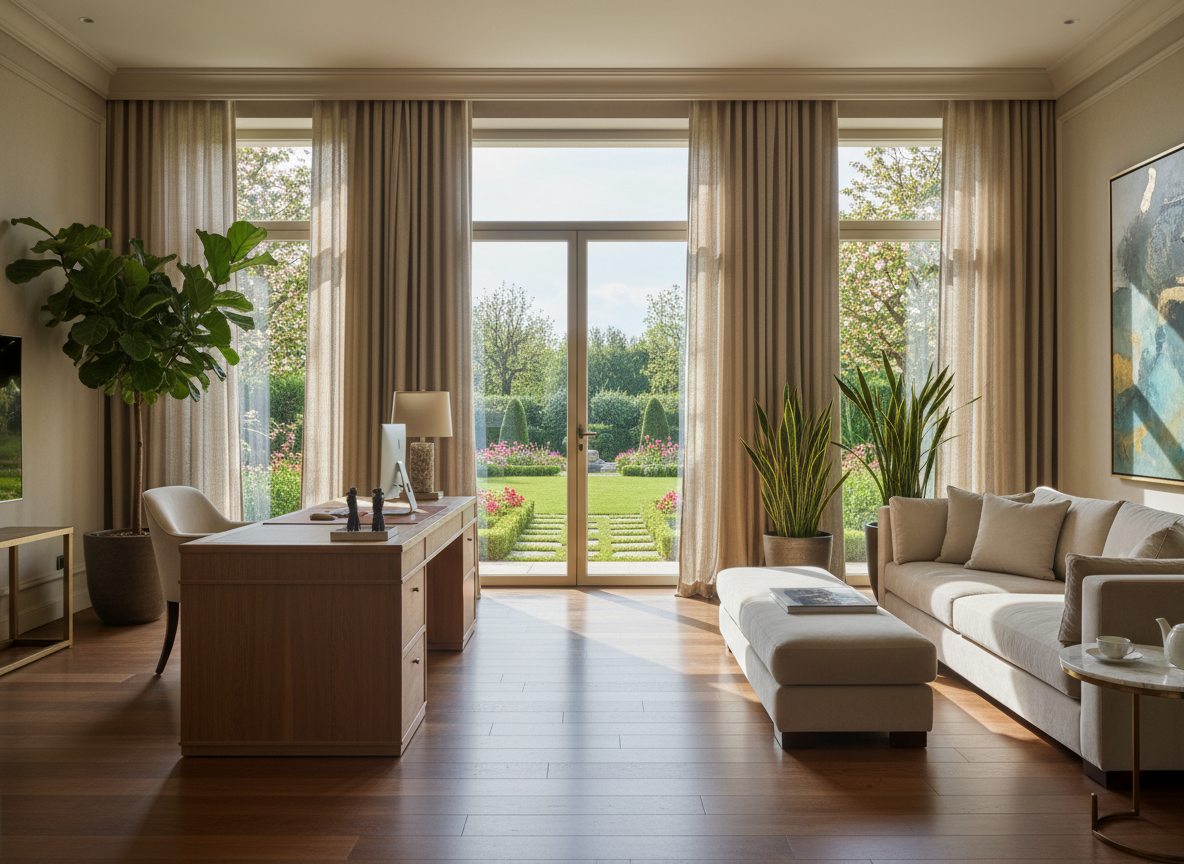 Thi Cong Noi That Phong Lam Viec Biet Thu 02