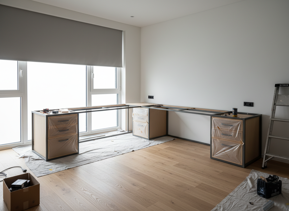 Thi Cong Noi That Phong Lam Viec Chung Cu 01 Thi Cong Noi That Phong Lam Viec Chung Cu 01