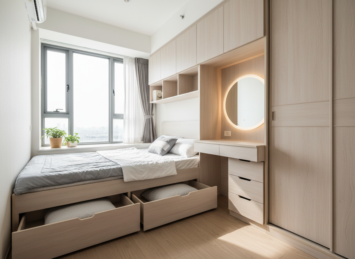 Thi Cong Noi That Phong Ngu Chung Cu 03 Thi Cong Noi That Phong Ngu Chung Cu 03