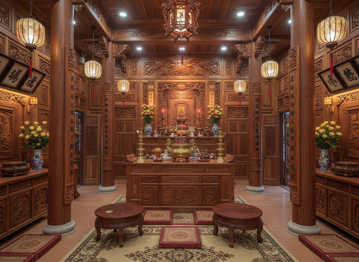 Thi Cong Noi That Phong Tho Biet Thu 01 Thi Cong Noi That Phong Tho Biet Thu 01