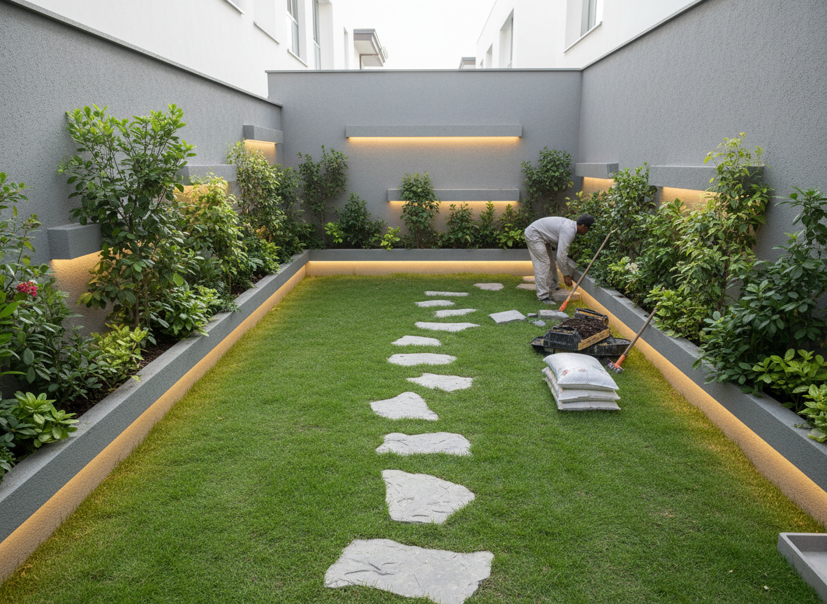 Thi Cong Noi That San Vuon Biet Thu 04