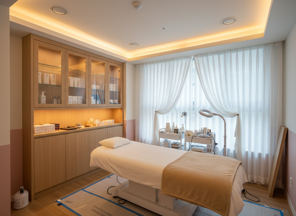 Thi Cong Phong Cham Soc Da 06