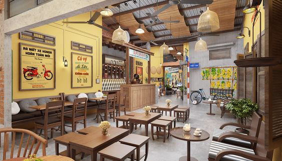 Thi Công Quán Ăn 7 Bí Quyết Tạo Dựng Thương Hiệu 10 Những mẫu thi công quán ăn đẹp và chuyên nghiệp