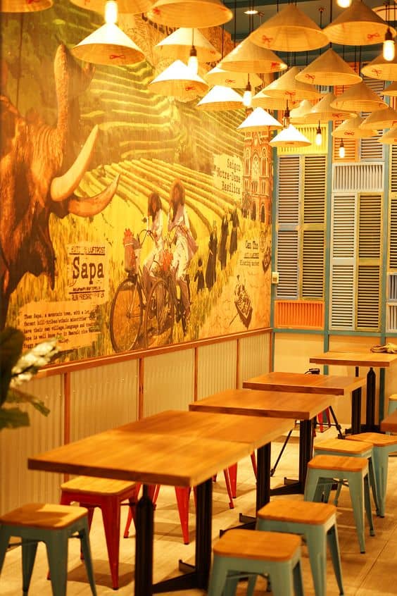 Thi Công Quán Ăn 7 Bí Quyết Tạo Dựng Thương Hiệu 5 Mẫu thi công quán ăn phong cách hiện đại