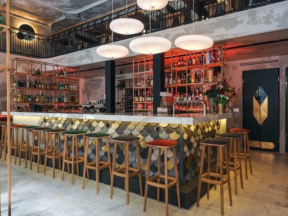 Mẫu thi công quán bar đẹp tại TPHCM