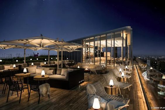 Thi Công Quán Bar Rooftop 2024 Xu Hướng Thiết Kế Hiện Đại 6 Những mẫu thi công quán bar rooftop đẳng cấp