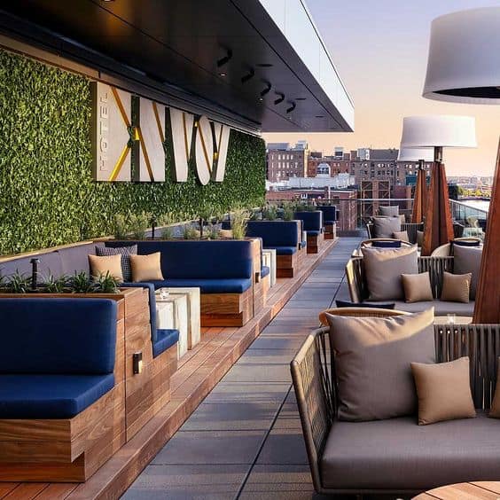 Thi Công Quán Bar Rooftop 2024 Xu Hướng Thiết Kế Hiện Đại 7 Những mẫu thi công quán bar rooftop đẳng cấp