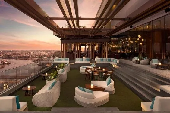 Thi công quán bar rooftop đẹp và sang trọng hiện nay