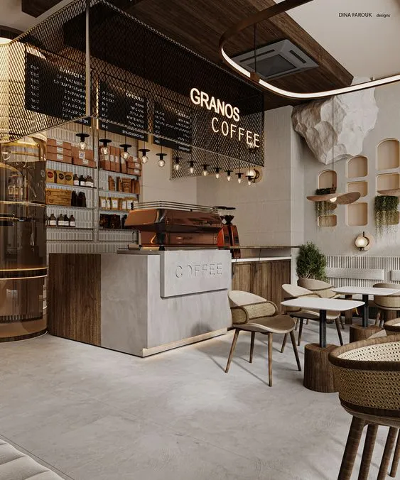 Thi Công Quán Cafe Kiến Tạo Không Gian Độc Đáo 3 Mẫu thi công quán cafe đẹp và sang trọng