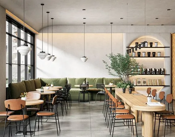 Thi công quán cafe hot hiện nay 4 Mẫu thi công quán cafe hiện đại