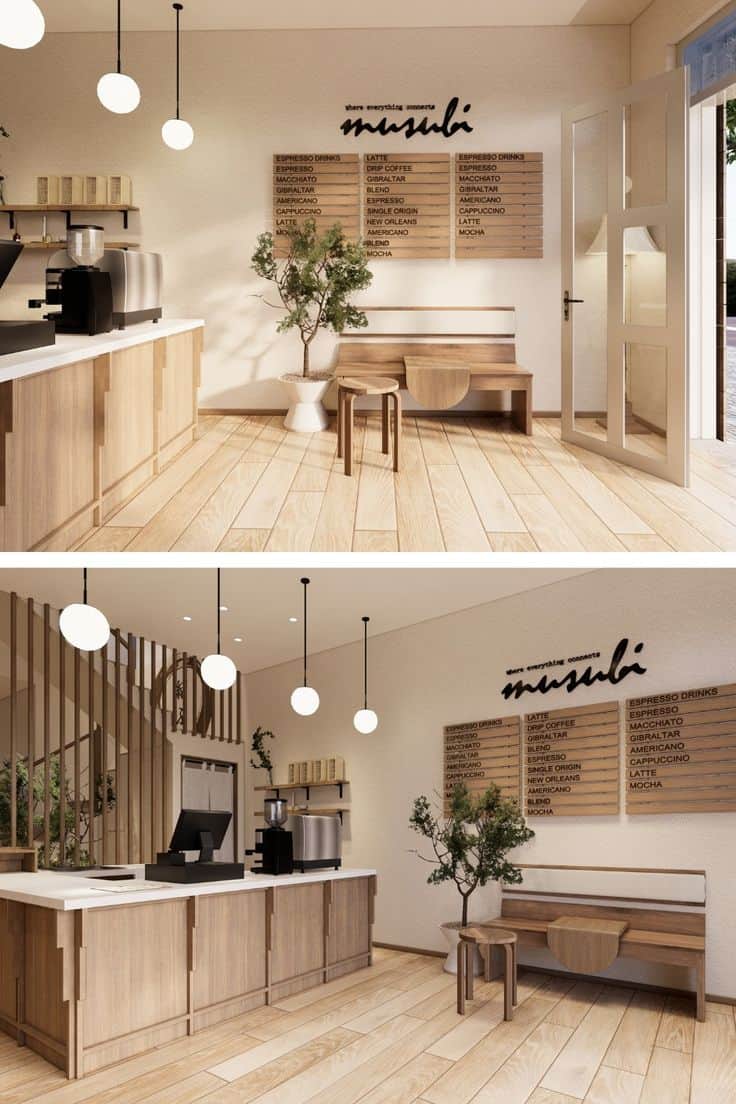 Thi công quán cafe hiện đại 
