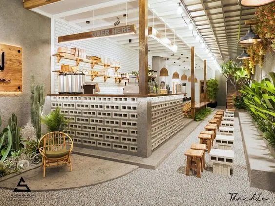 Thi Công Quán Cafe Hiện Đại Thiết Kế Không Gian Cafe Ấn Tượng 5 Thi công quán cafe hiện đại trọn gói giá rẻ