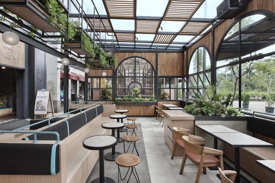 Thi công quán cafe hiện đại và sang trọng
