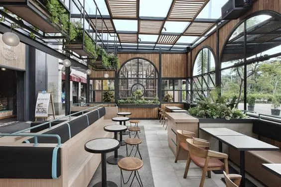 Thi Công Quán Cafe Hiện Đại Thiết Kế Không Gian Cafe Ấn Tượng 7 Thi công quán cafe hiện đại và sang trọng