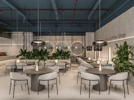Thi công quán cafe hiện đại được yêu thích nhất 7 Thi công quán cafe hiện đại