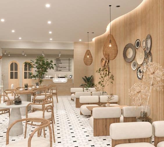 Những mẫu thi công quán cafe sang trọng hiện nay