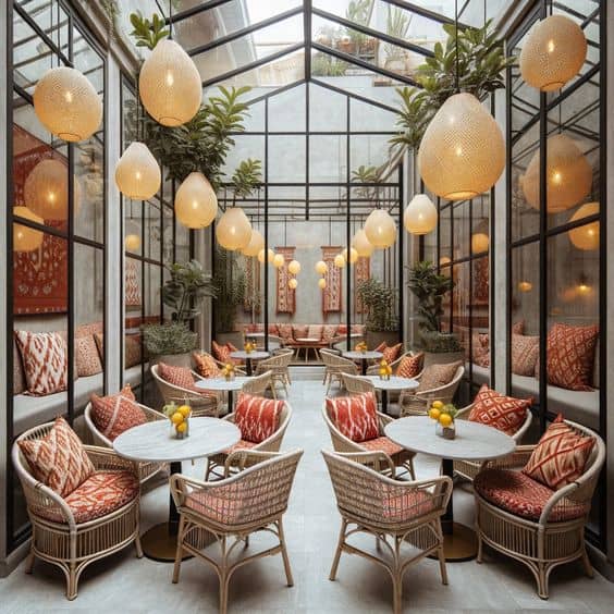 Mẫu thi công quán cafe sang trọng và đẳng cấp