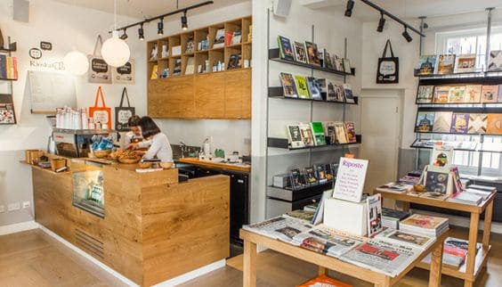 Thi công quán cafe và sách trọn gói giá rẻ