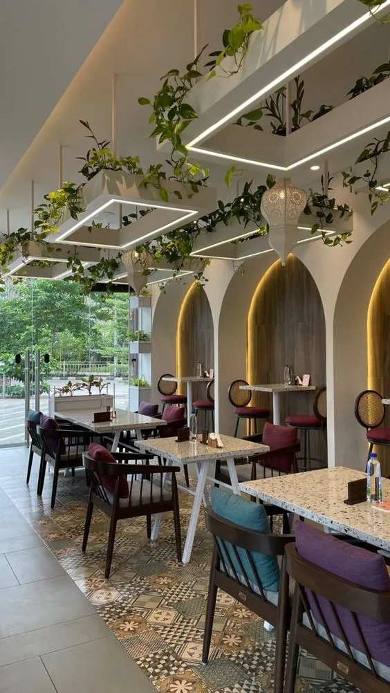 Thi công quán cafe xanh mát đầy sức sống 5 Những mẫu thi công quán cafe xanh hiện đại và đẹp