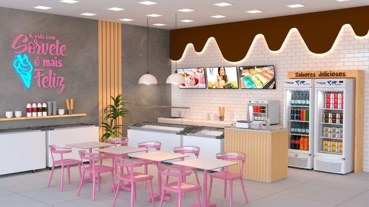 Thi Công Quán Trà Sữa Đẹp Mắt Liên Hệ Ngay 0906.157.879 Để Được Tư Vấn! 2 Thi công quán trà sữa đẹp và sang trọng hiện nay
