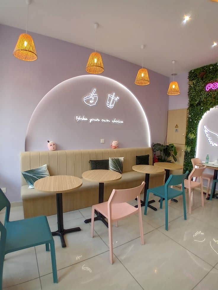 Thi Công Quán Trà Sữa Đẹp Mắt Liên Hệ Ngay 0906.157.879 Để Được Tư Vấn! 10 Mẫu thi công quán trà sữa hiện đại, đẳng cấp