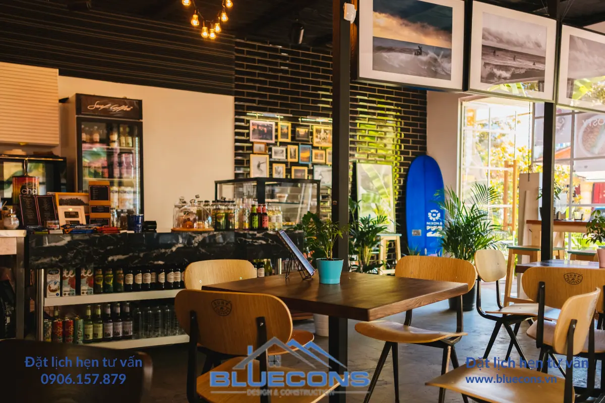 Thiết Kế Nội Thất Quán Cà Phê Tại Bluecons: Yếu Tố Quyết Định Sự Thành Công