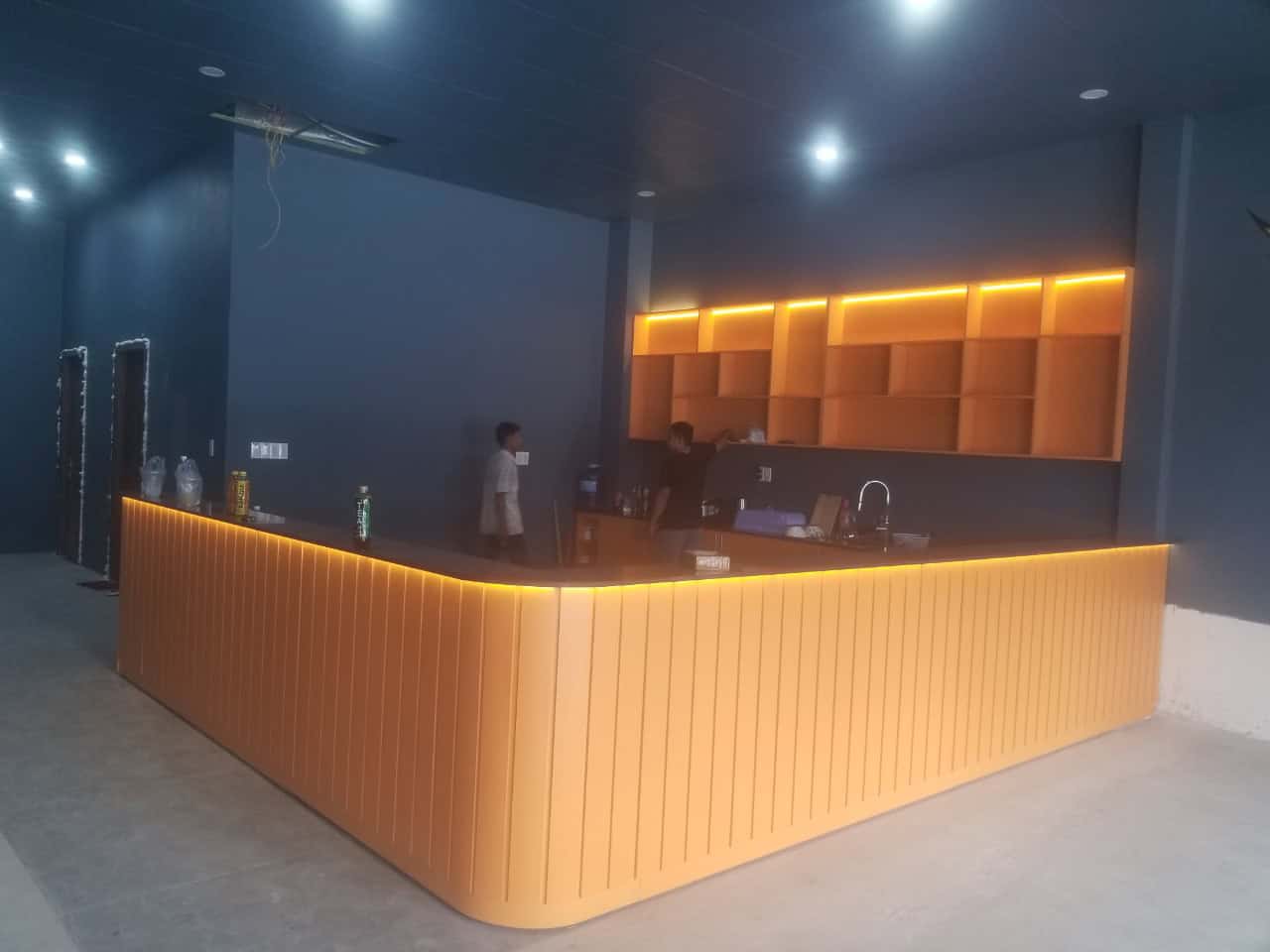 Thi Công Nội Thất Quán Bida 5 thi công quầy bar quán bida
