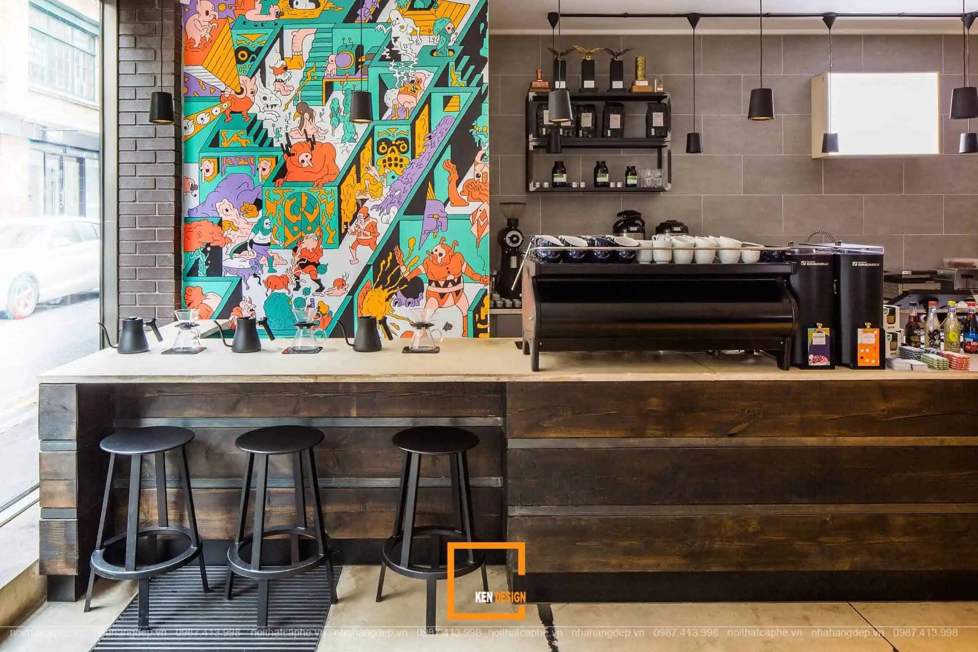 Thi Công Quầy Bar