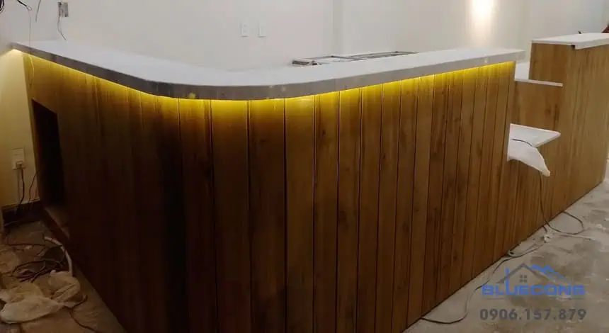 Dự án thi công quầy bar, quầy pha chế cho quán cafe phong cách đẹp hiện đại 4 Dự án thi công quầy bar, quầy pha chế cho quán cafe phong cách đẹp hiện đại