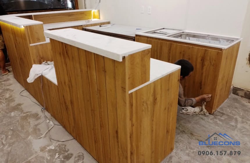Dự án thi công quầy bar, quầy pha chế cho quán cafe phong cách đẹp hiện đại 3 Dự án thi công quầy bar, quầy pha chế cho quán cafe phong cách đẹp hiện đại