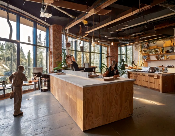 Thi Cong Quay Pha Che Quan Cafe 5 Thi Cong Quay Pha Che Quan Cafe 5