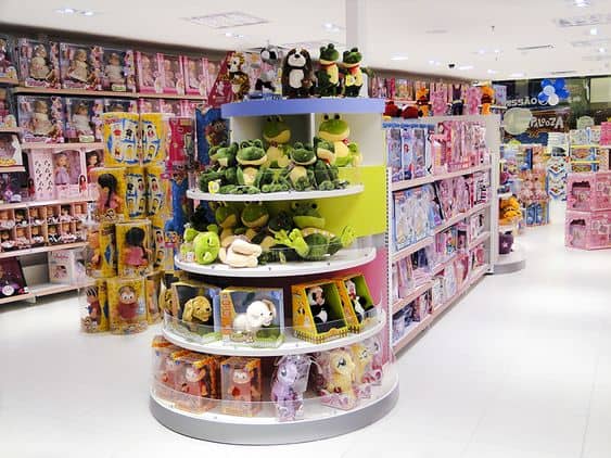 Thi công shop đồ chơi trẻ em đẹp và hiện đại