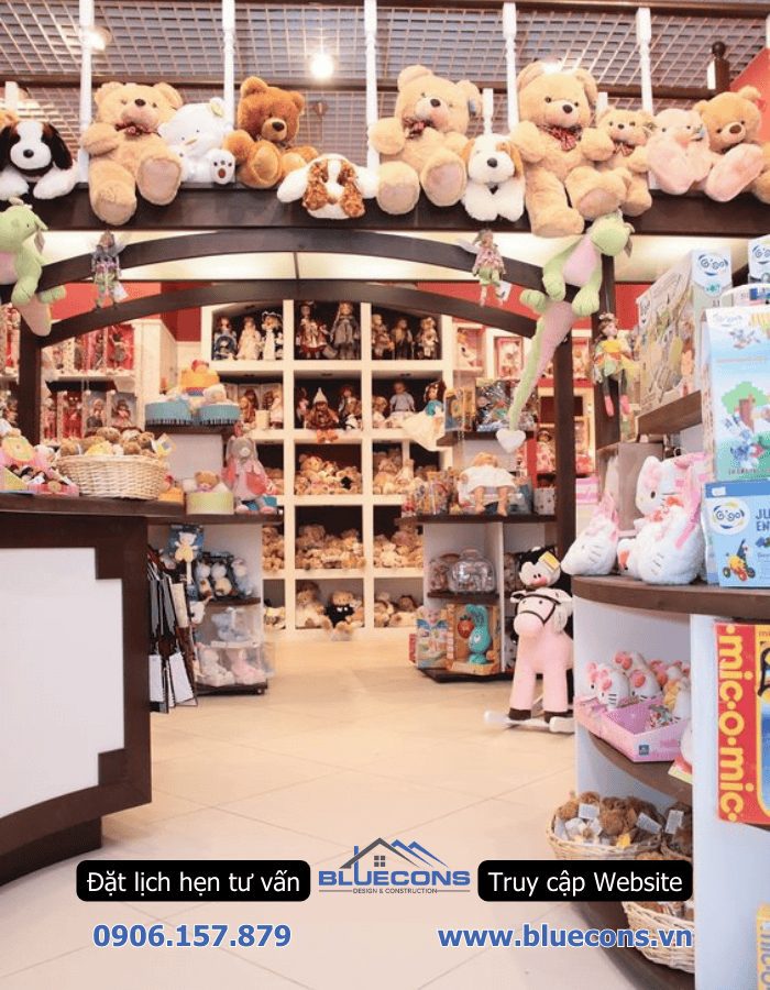 Thi công shop đồ chơi trẻ em chỉ với 50 triệu