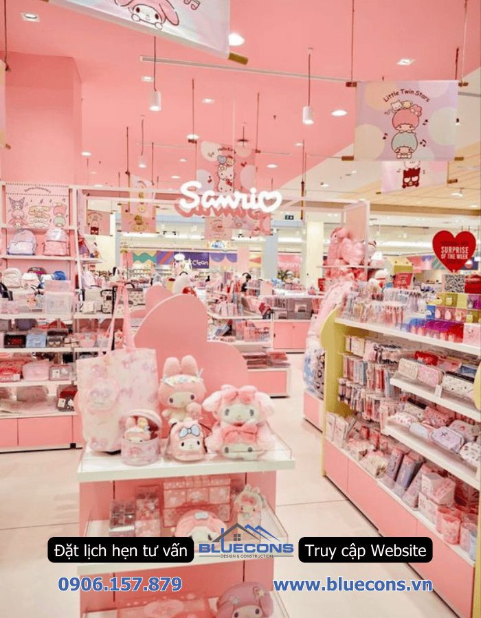 Thi công shop đồ chơi trẻ em chỉ với 50 triệu