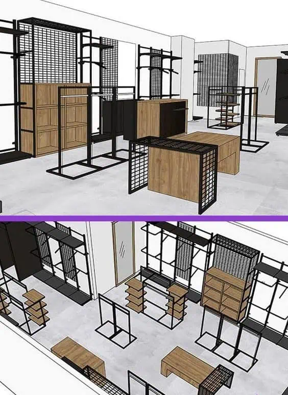 Thi công shop đồ nam đẹp hiện nay 6 Thi công shop đồ nam đẹp