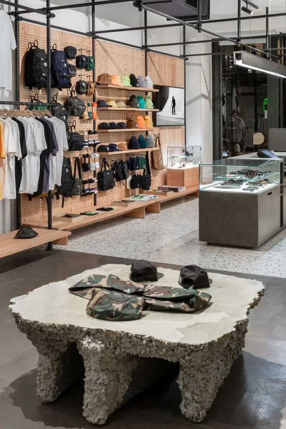 Thi công shop đồ nam đẹp hiện nay 3 Thi công shop đồ nam đẹp