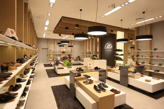 Mẫu thi công shop giày dép thời trang đẹp và hiện đại tại TPHCM