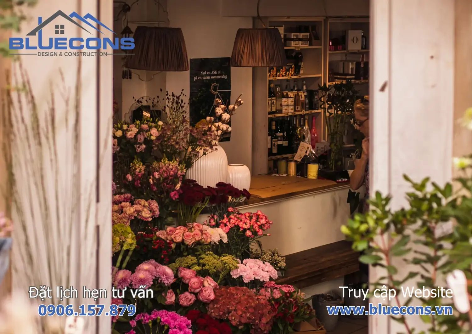 Thi công shop giá rẻ nhất TPHCM 3 Thi công shop giá rẻ nhất TPHCM