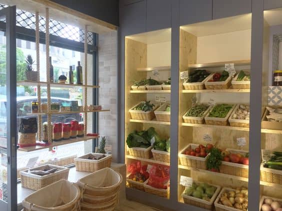 Thi Công Shop Hoa Quả Nhập Khẩu 5 Mẫu Đẹp 6 Mẫu thi công shop hoa quả nhập khẩu trọn gói giá cực rẻ