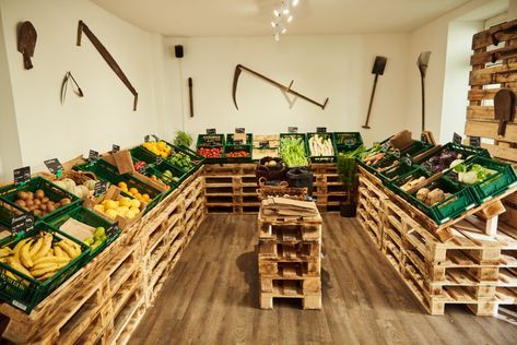 Thi Công Shop Hoa Quả Nhập Khẩu 5 Mẫu Đẹp 8 Thi công shop hoa quả nhập khẩu đẹp và uy tín